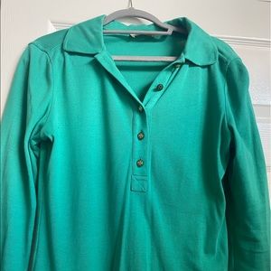 Tory Burch Green Top